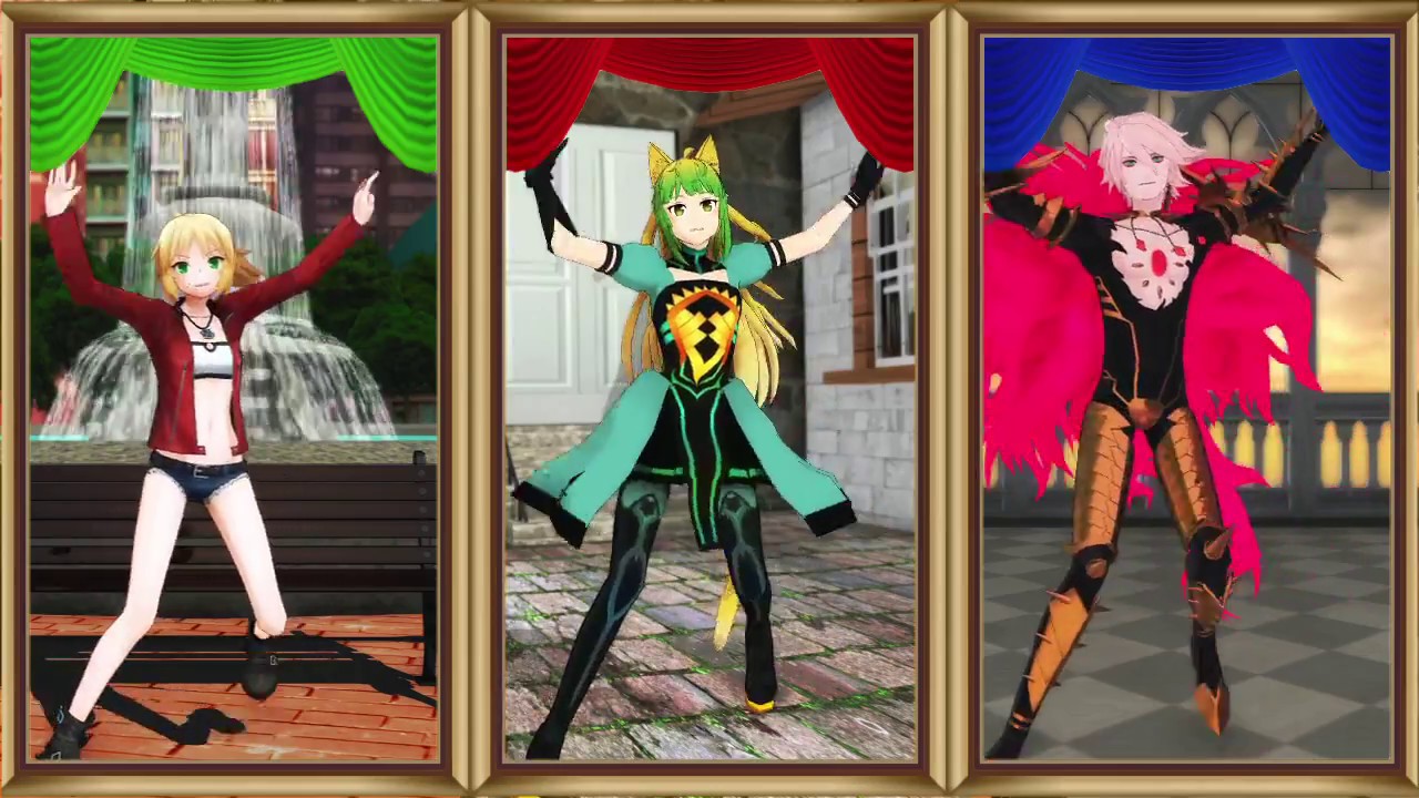 【fate/mmd】love logic（Atalanta + α）【Model DL】