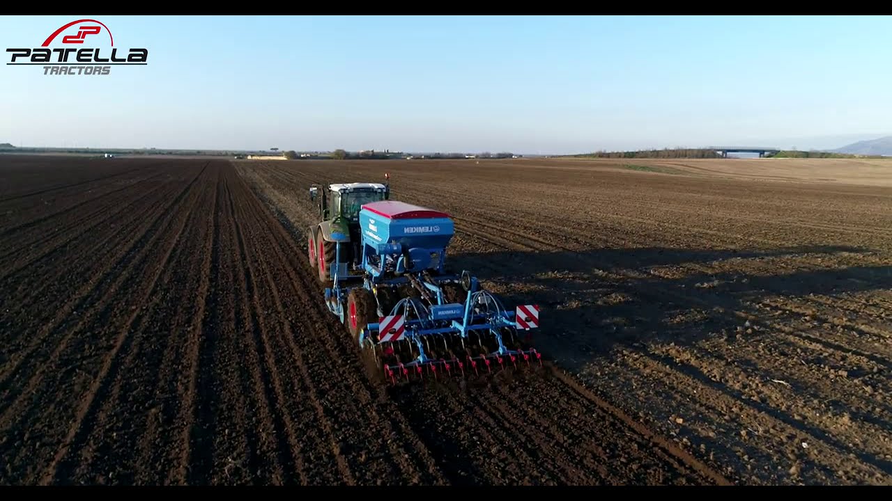 Fendt 516 + lemken compact solitaire