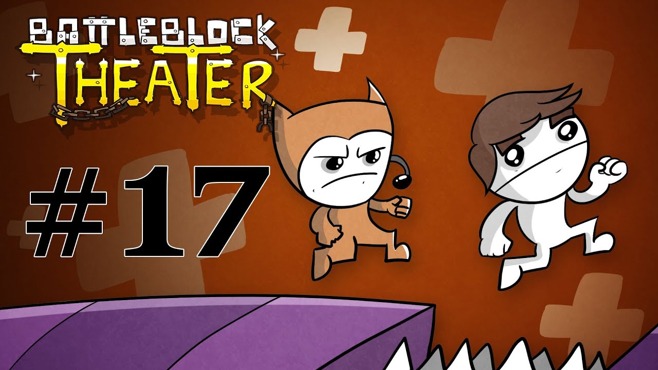 BattleBlock Theater Co-op Walkthrough w/ SSoHPKC and Sly Part 17 - Unfortunate Spawns