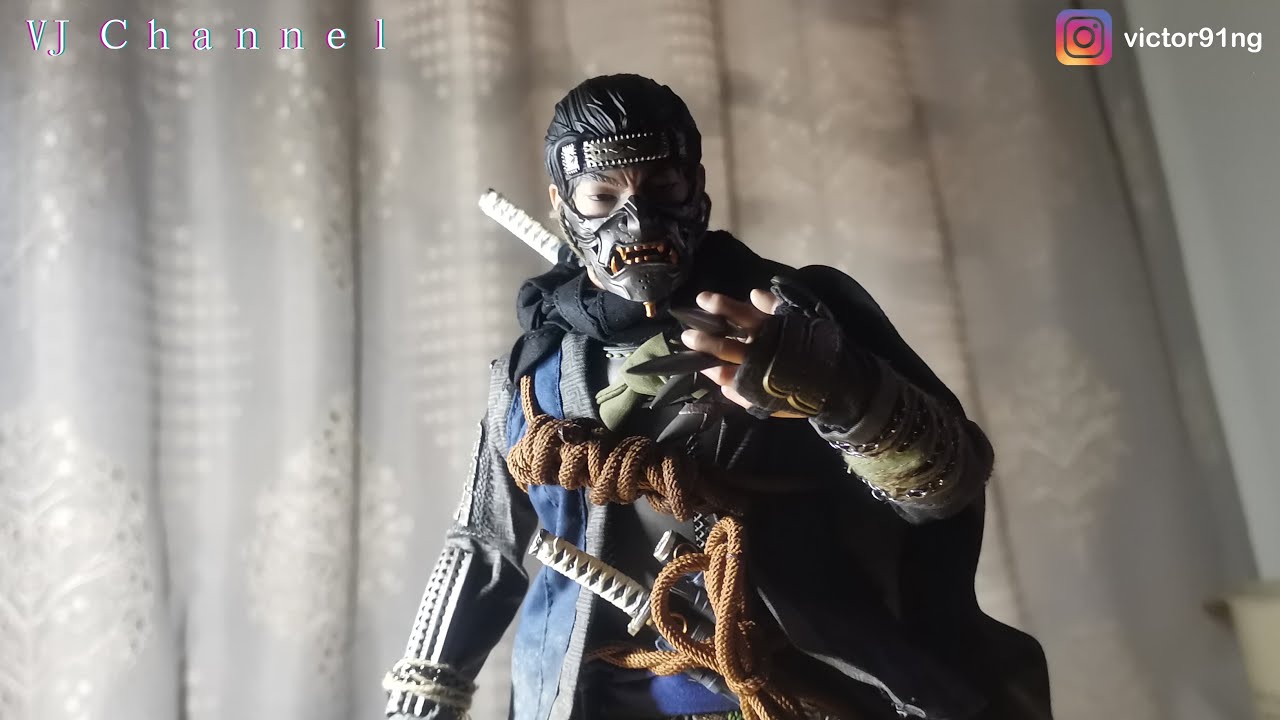 [Unboxing 开箱] [4K] VTS Toys Ghost of Battlefield Jin Sakai Ghost of Tsushima 对马岛战鬼 境井仁 #Collection