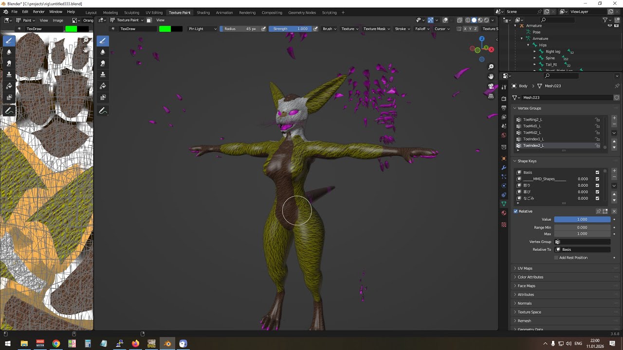 Furry avatar for VRChat