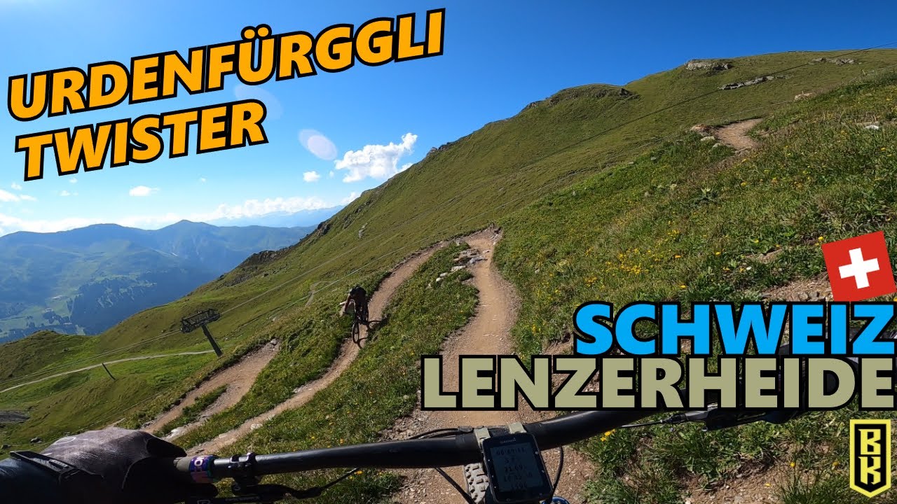 LENZERHEIDE SCHWEIZ Urdenf&uuml;rggli Twister / MTB Enduro - JAY'S TRAILSPEICHER