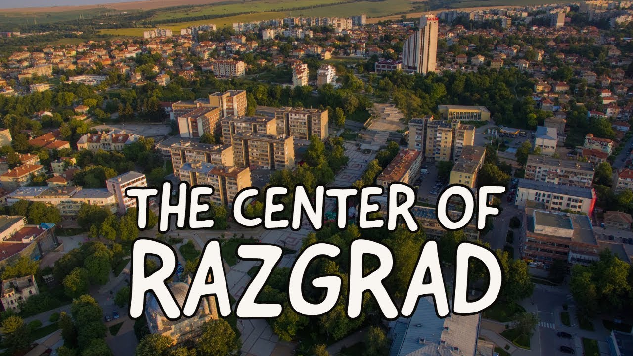 The Center Of Razgrad From The Sky