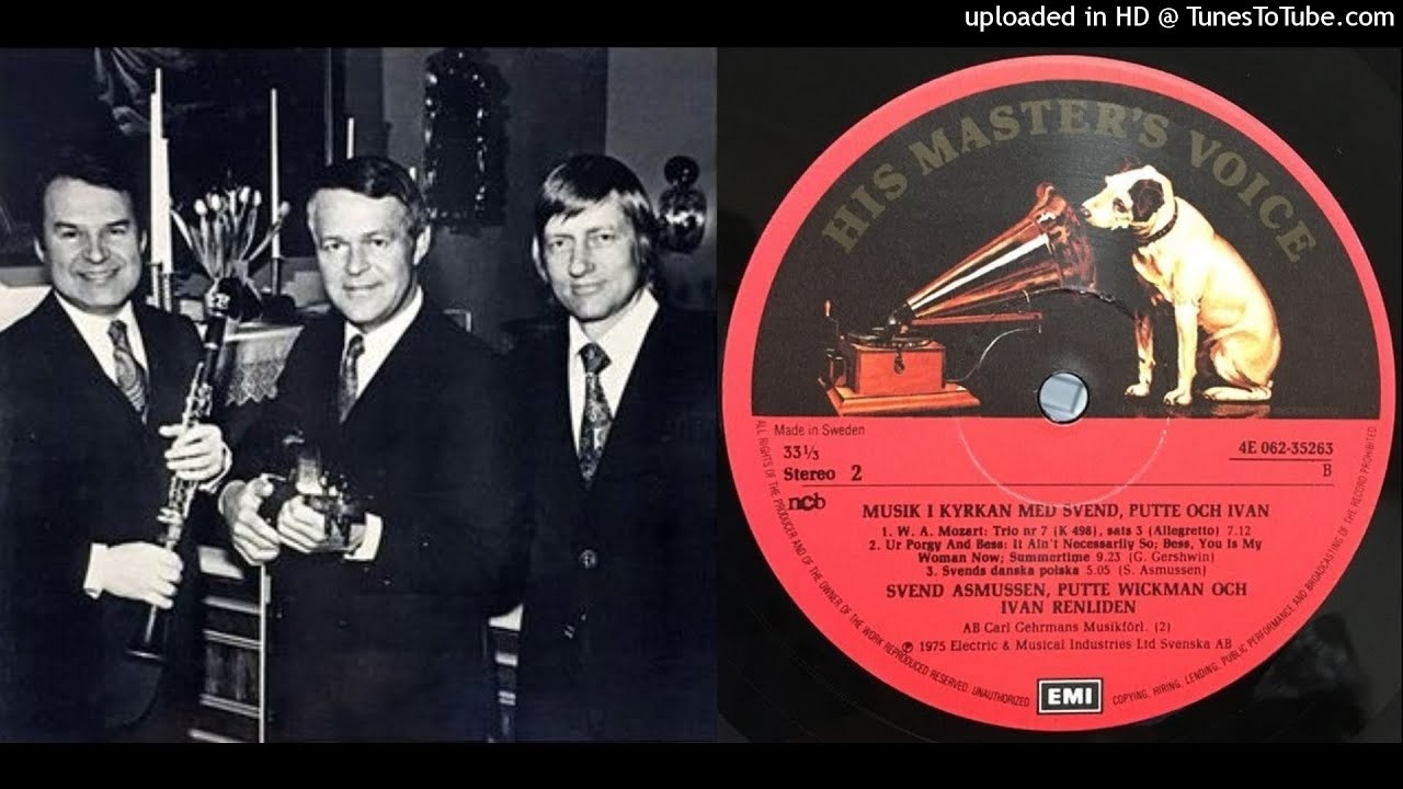 Svend Asmussen, Putte Wickman and Ivan Renliden - Summertime (1975)