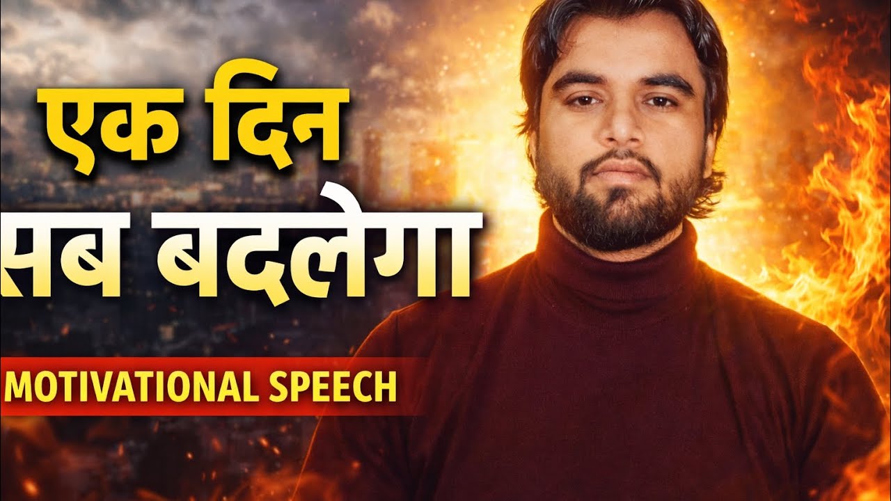 Ek Din Sab Badlega | Emotional Motivational Speech | Jab Zindagi Mushkil Ho | Hindi Motivation