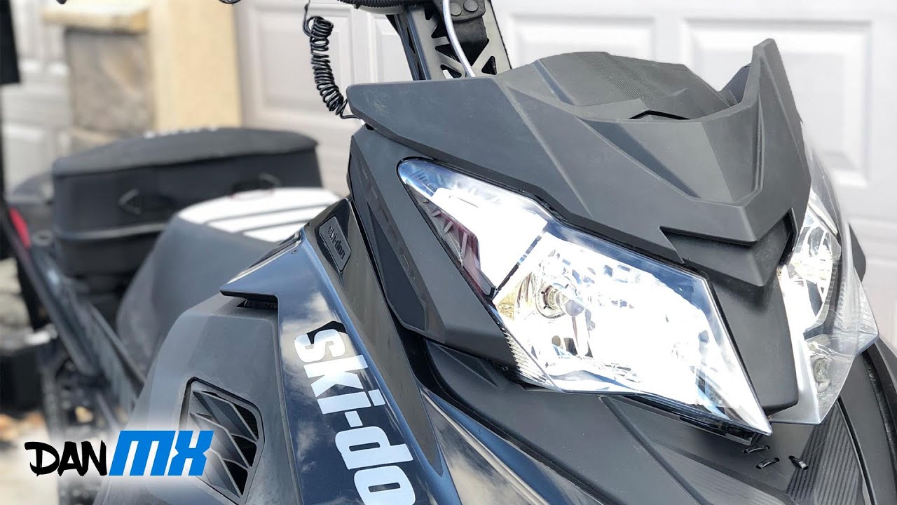 СНЯТИЕ КАПОТА SKIDOO | Модели XM 2013–2016 годов