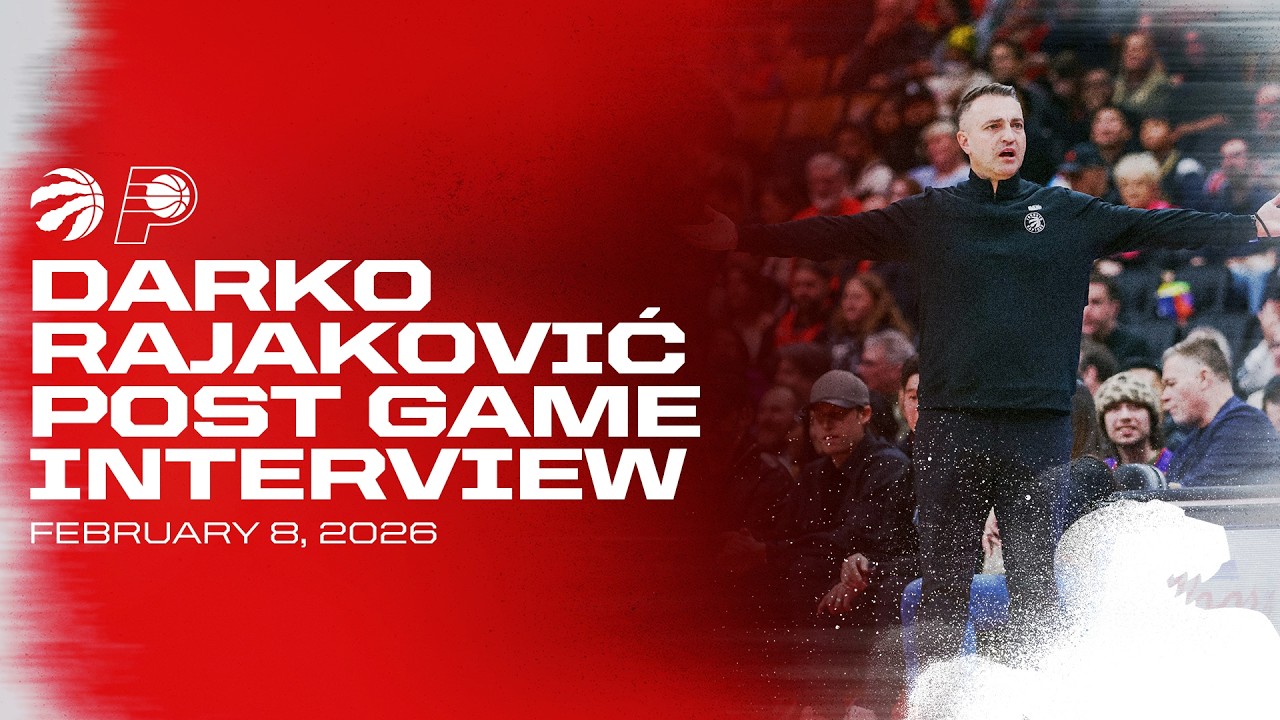 Darko Rajakovic | Post Game vs. Pacers | February 08, 2026