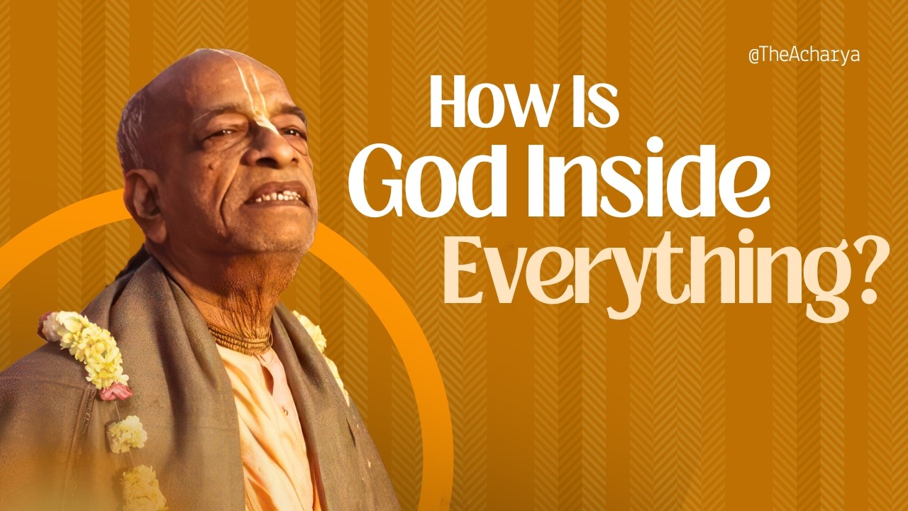 How Is God Inside Everything? | BG 13.16 | Bombay, India | Srila Prabhupada