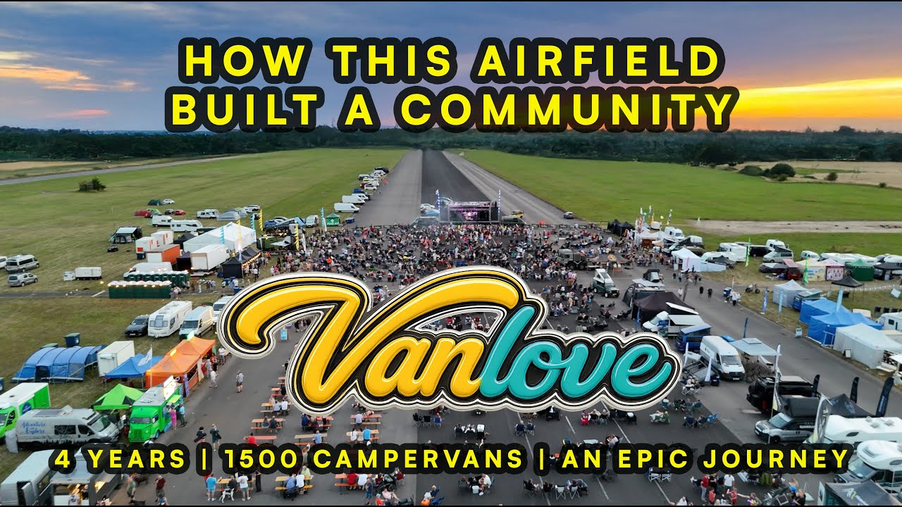 VANLOVE: Четыре невероятных года на аэродроме Элвингтон &mdash; как зародилось сообщество 🚐❤️ #vanlife