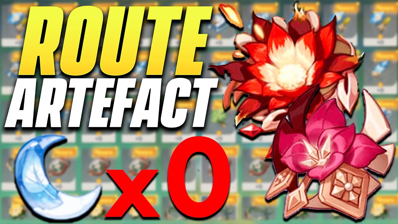 ROUTE ARTÉFACT ! 25.000+ XP par Jour SANS RÉSINE ! Guide - Genshin Impact