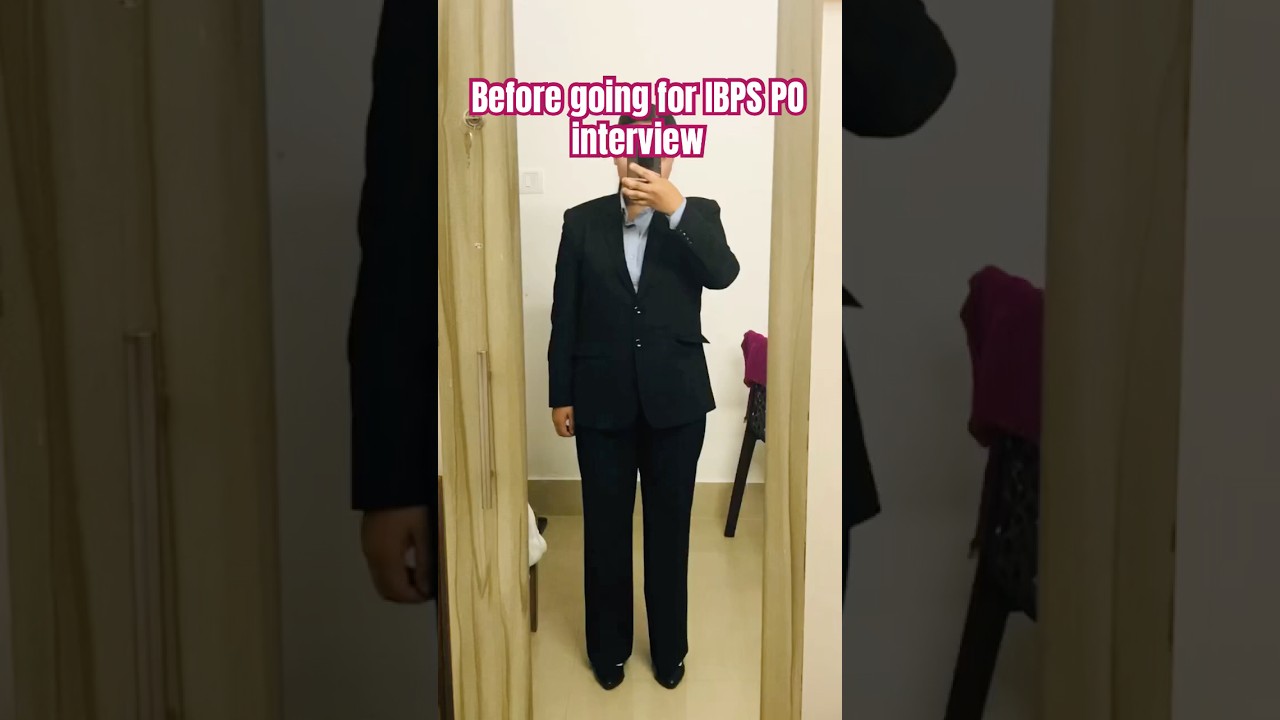 IBPS PO Interview 2025  #ibps #ibpspo #ibpspointerview #interview #interviewoutfit OUTFIT