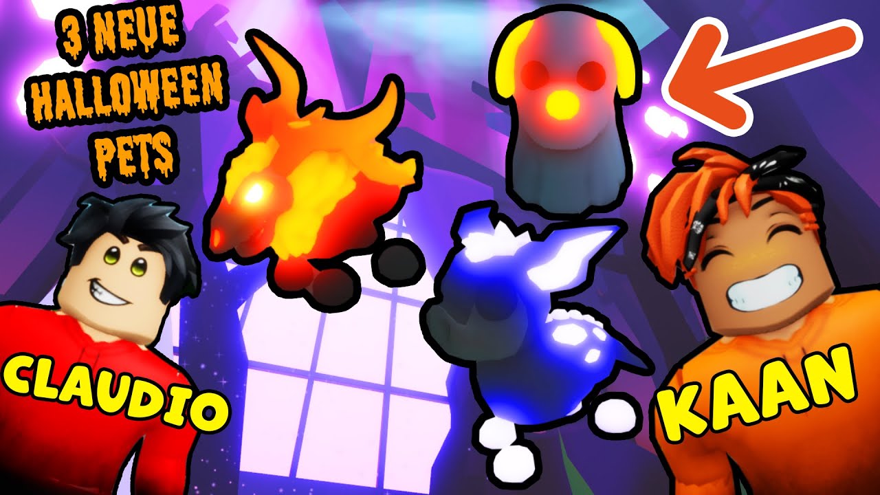 Ich habe 3 NEUE HALLOWEEN NEON PETS & Claudio nicht 😂 Adopt Halloween 2023