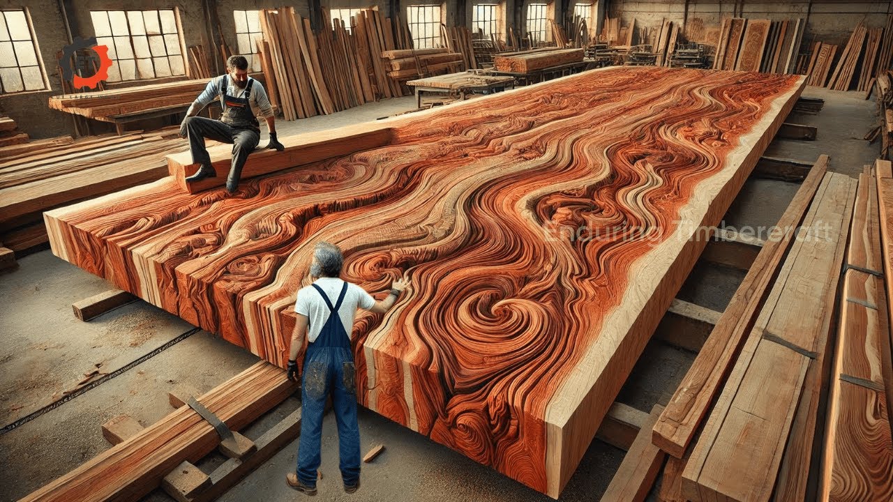 Technological Wonder: A Thousand-year-old Machine Operates A Wood Factory At Full Capacity #198