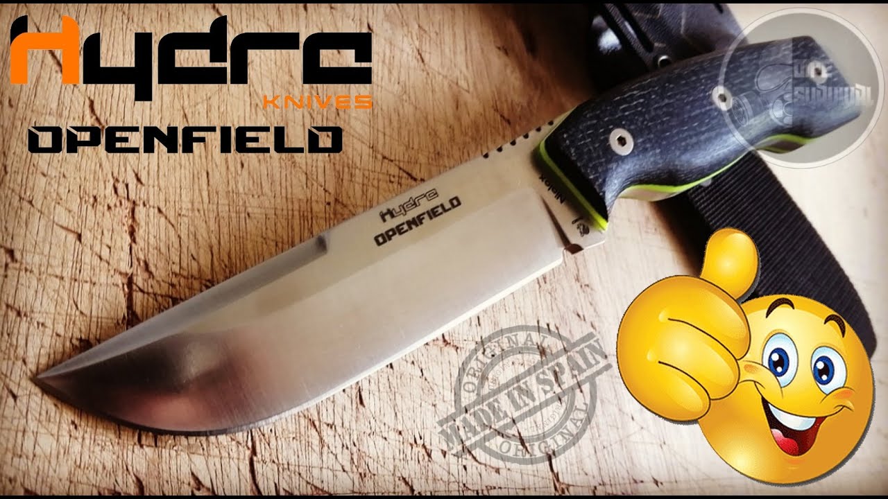 👍😃🛑 CUCHILLO OPENFIELD HYDRAKNIVES , CUCHILLO DE ALTA CALIDAD PARA BUSHCRAFT RECOMENDADO 👍😃🛑