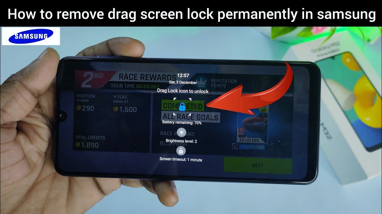 Samsung Drag Screen Lock Remove Permanently 👍 | Samsung Lock Problem | Hindi