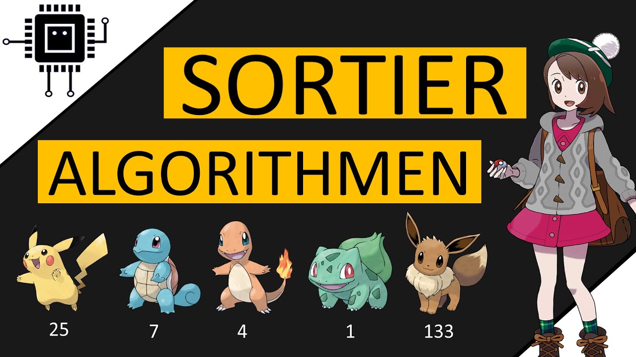 Was sind Sortieralgorithmen? (ft. Pokémon) | #Sortieralgorithmen