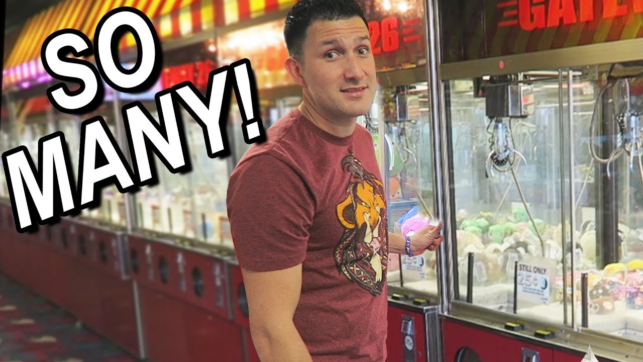 So many Claw Machines at Gateway 26!!!