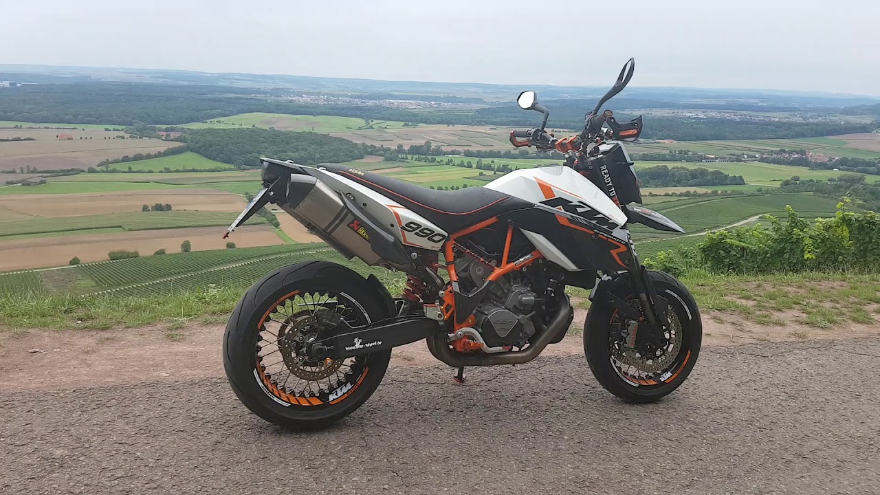 KTM 990 SM-R, Speichenfelgen, Radsatz von  Kineo. Racing Optik