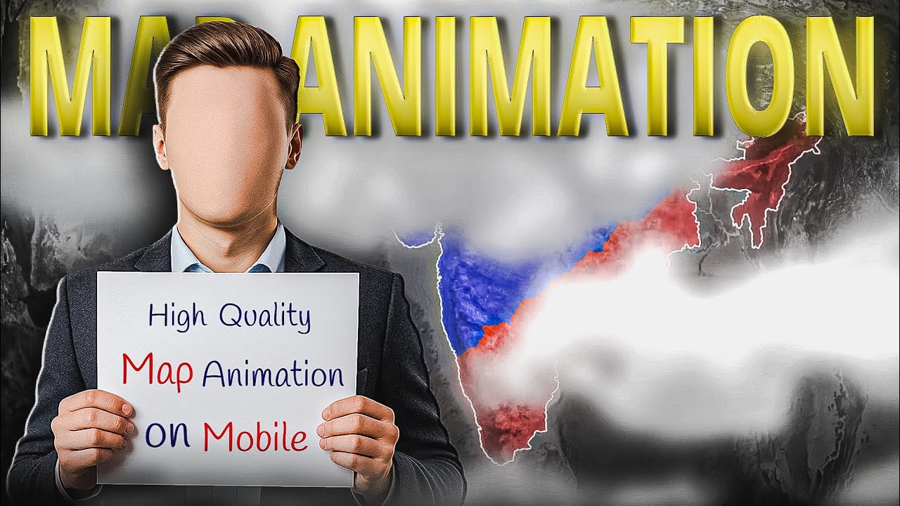 Map Animation Tutorial | How to Create Map Animation | Map Animation Kaise Banaye | Alight Motion