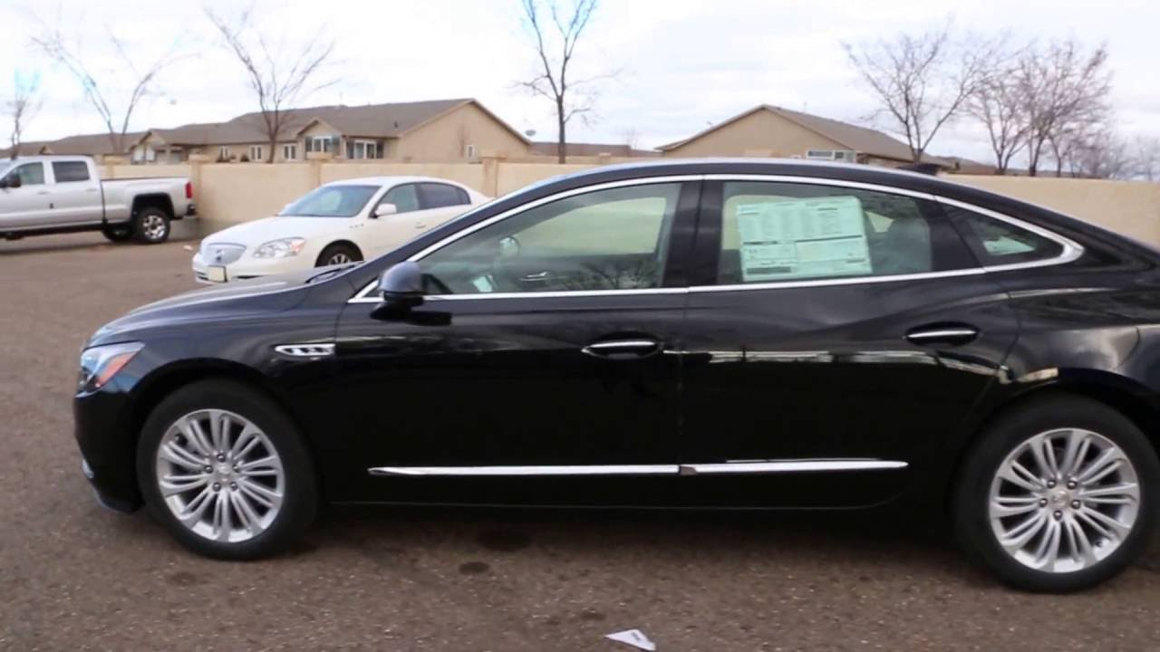 Onyx Black 2017 Buick LaCrosse for sale in Medicine Hat, AB!