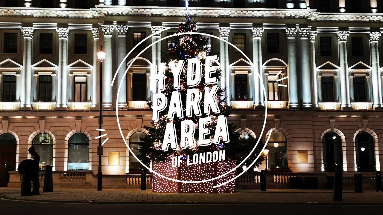 London Night Street Sounds | 4k video | city sounds
