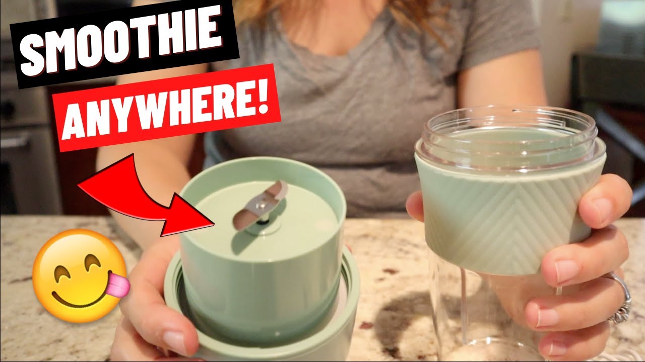 Обзор и распаковка портативной соковыжималки с зарядкой от USB (2021) | CIYOYO Blender Mixer Cup
