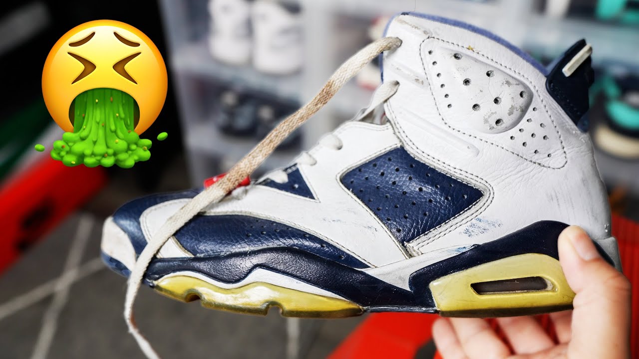 I RESTORED THESE MUSTY AIR JORDAN 'OLYMPIC' 6S *BEAT TO HEAT*