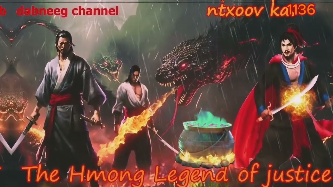 Ntxoov kav The Hmong Legend Part 1.136 - Yawg Liaj Nrob - Sword fighter for justice