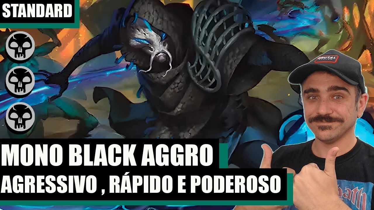 MONO BLACK ELEVANDO O NÍVEL DE AGRESSIVIDADE COM EDGE OF ETERNETIES -Mono Black Aggro - MTG STANDARD