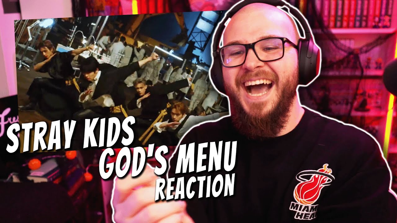 FIRST TIME Reacting to STRAY KIDS God's Menu 神메뉴