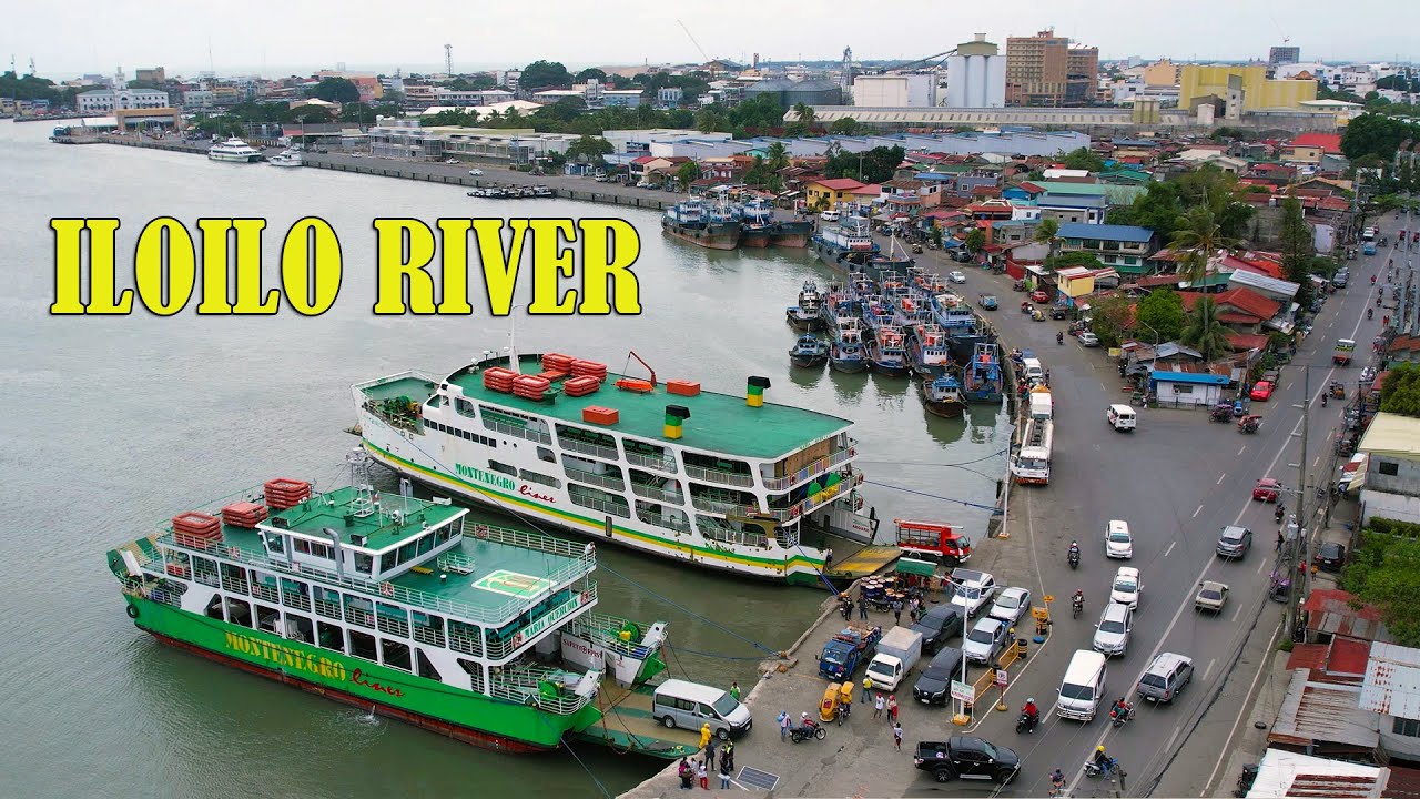 Iloilo River| Ilongo Icon & Economic Center |4K Cinematic
