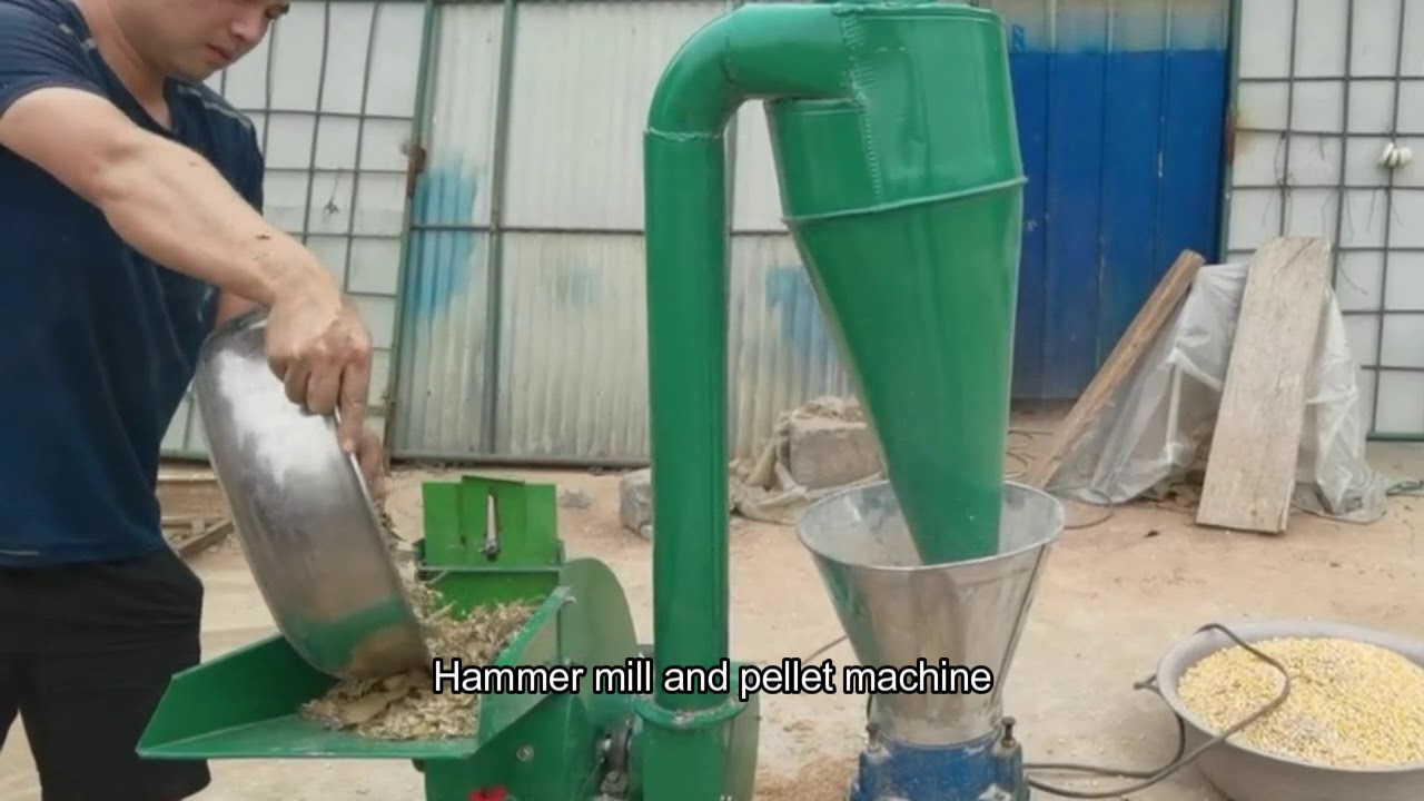Pellet mill for poultry, animal and fish feed