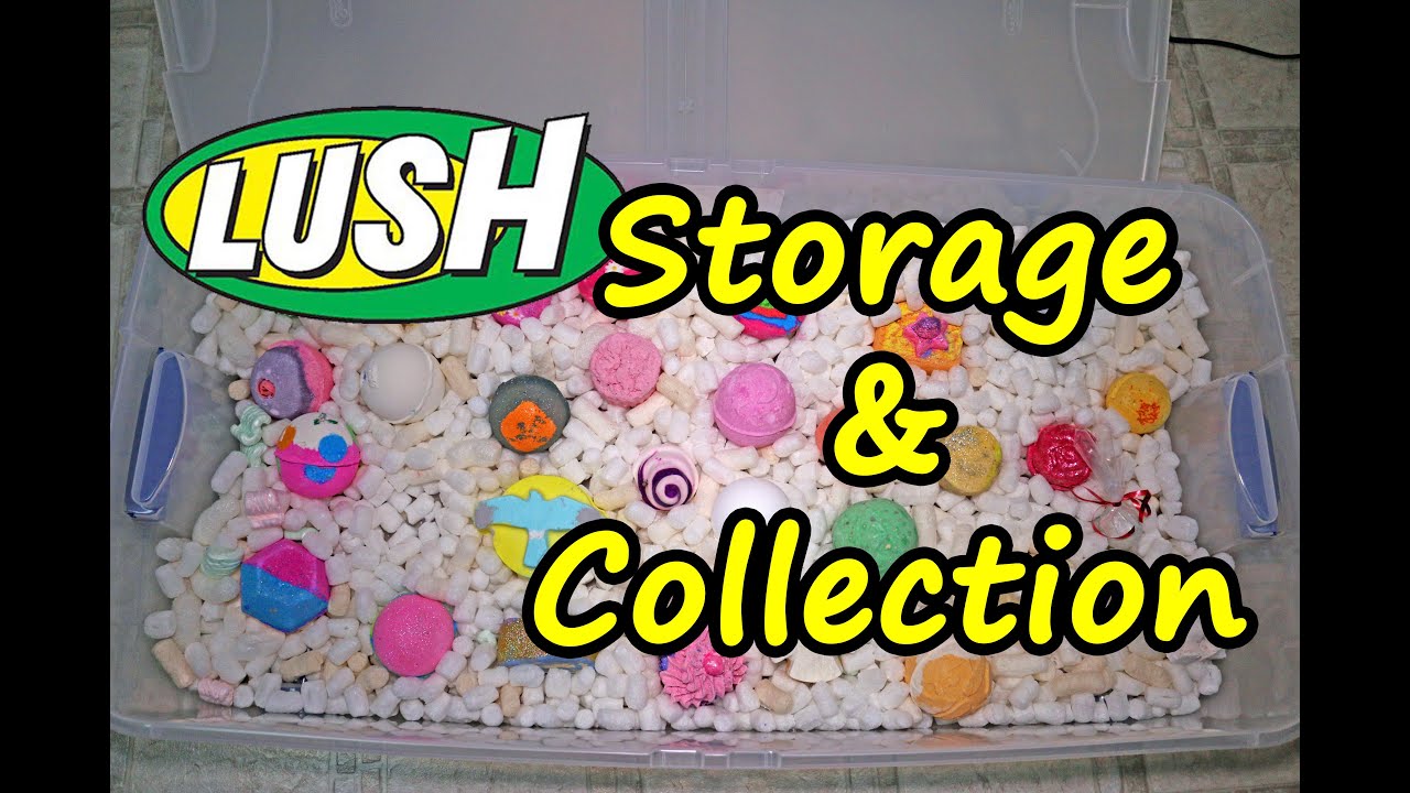 My Storage BATH BOMB & Bubble Bar Organization LUSH COLLECTION