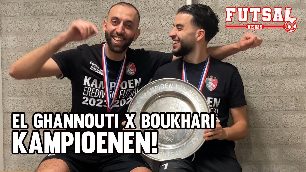 EL GHANNOUTI EN BOUKHARI ZIJN KAMPIOEN! 🫂