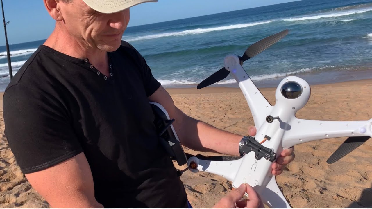 Drone fishing with the Gannet Pro drone
