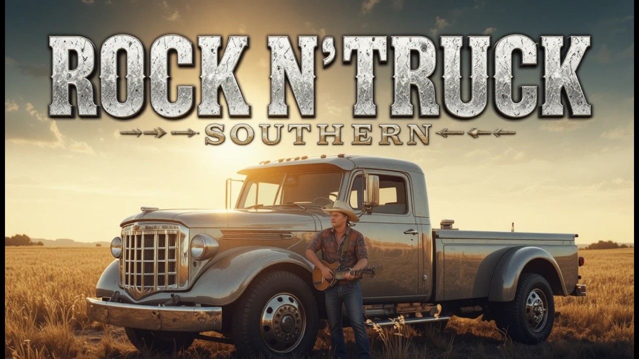 Truck Driving Music – BEST Country Rock Highway Mix 2026 | Rock N Roll Las Vegas #CountryRock