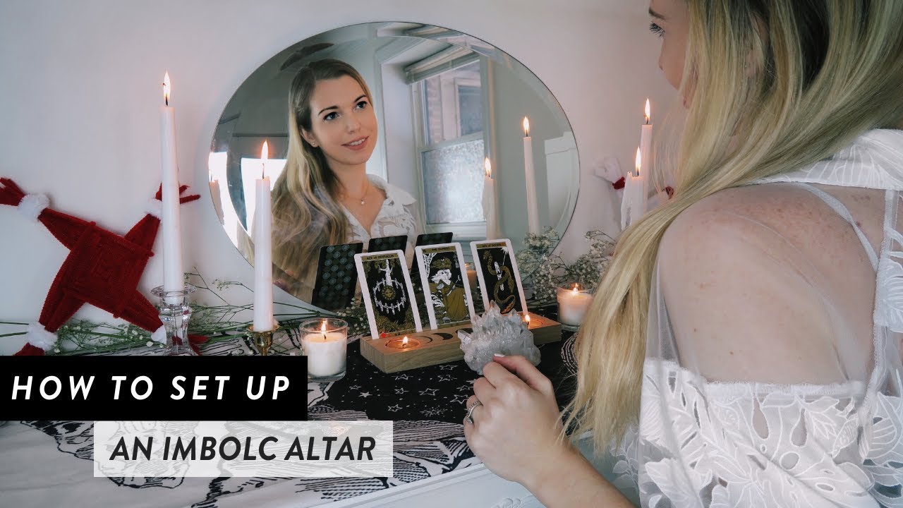 How to Set Up An Altar for Imbolc 🕯️