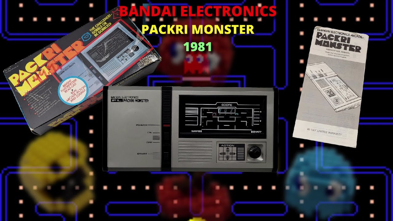 1981 Bandai Packri Monster Handheld Game &ndash; Full Restoration and Gameplay Review!