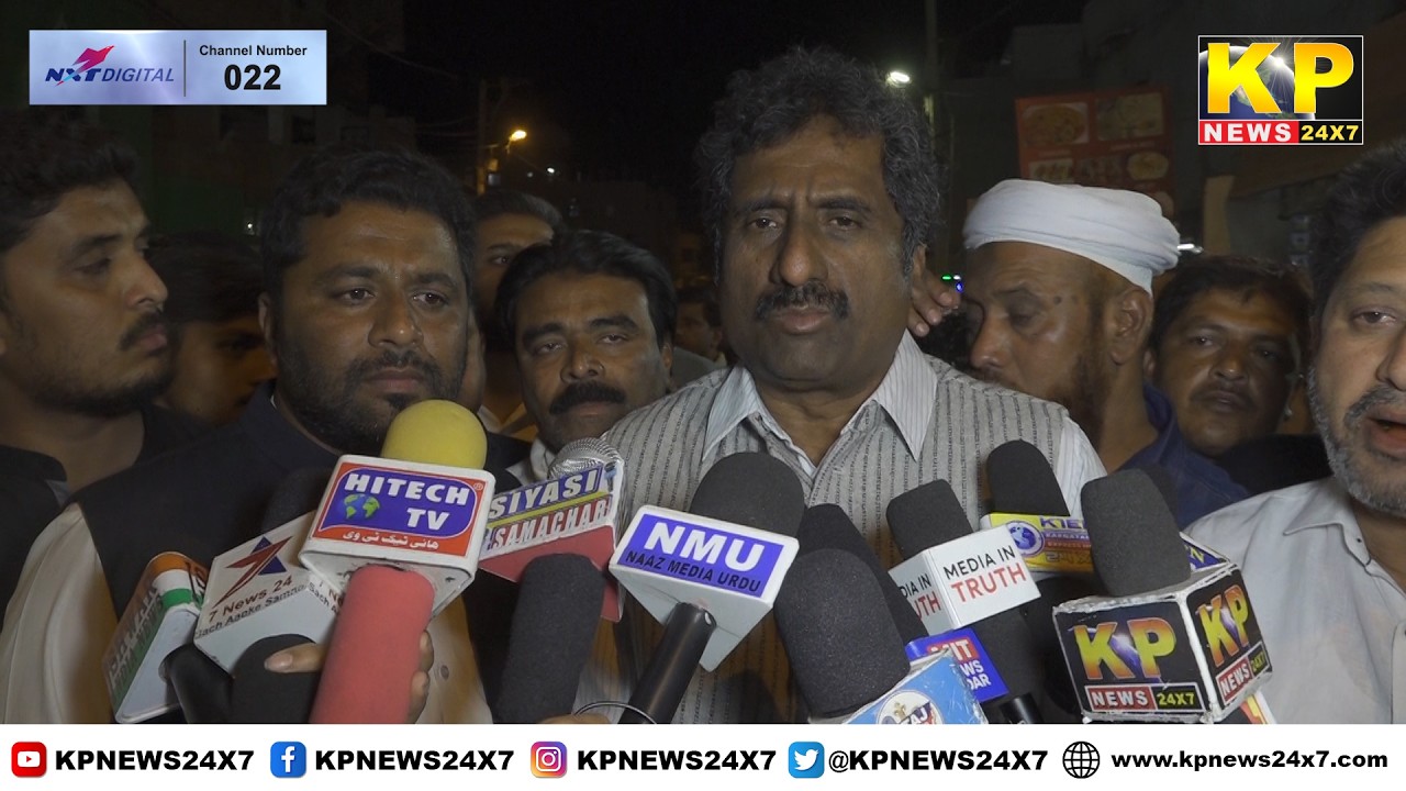 Bidar News l Minister Rahim Khan inaugurated development works in Multani Colony.
