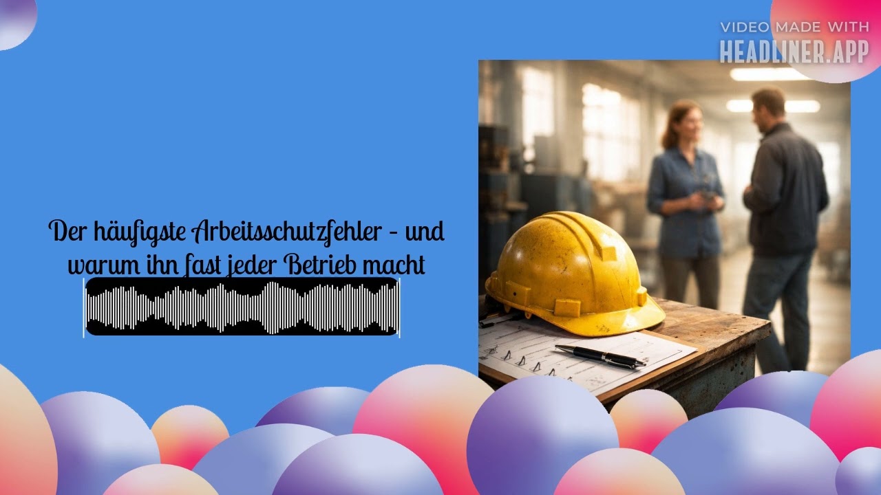 Der häufigste Arbeitsschutzfehler – und warum ihn fast jeder Betrieb macht | Praeventa -...