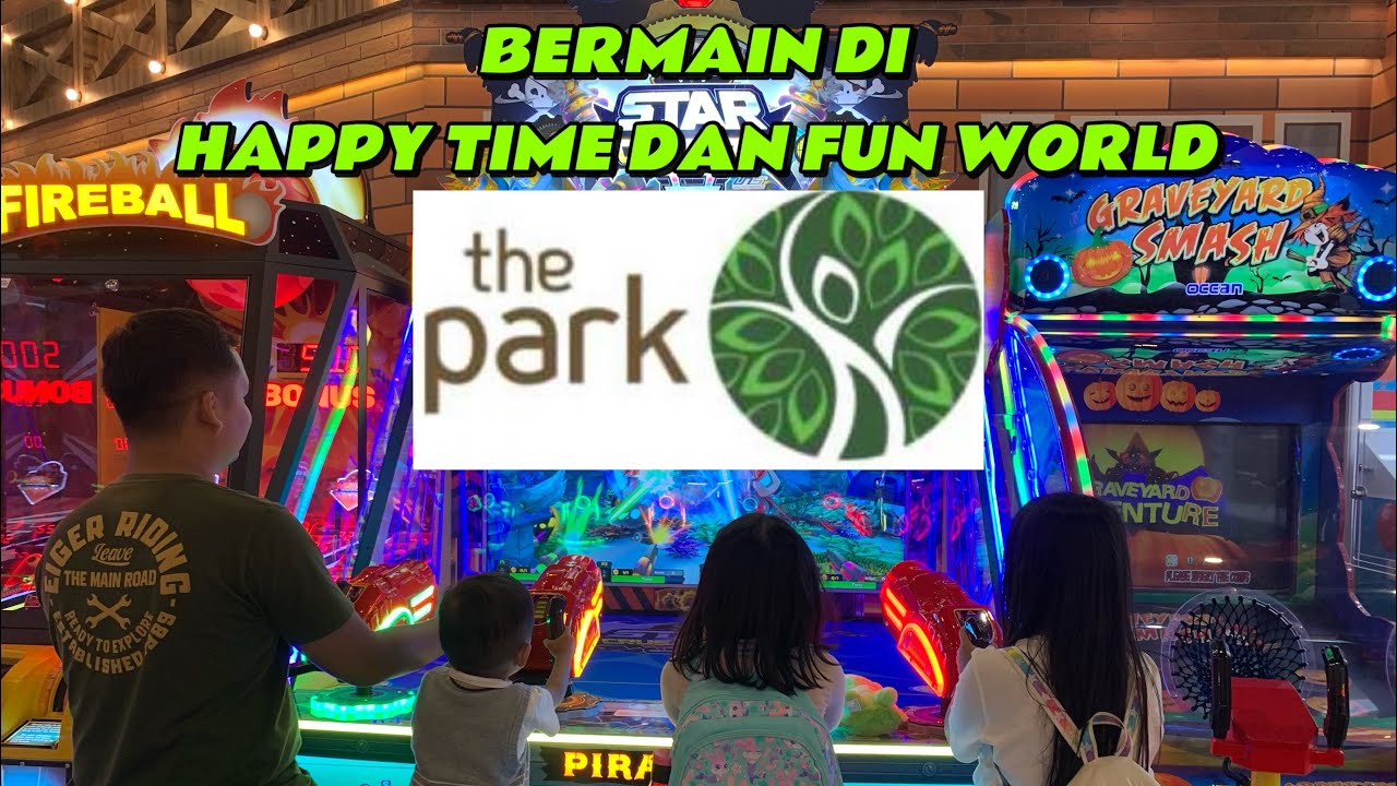 Sangat SERU Bermain di happy time dan fun world the park kota semarang 