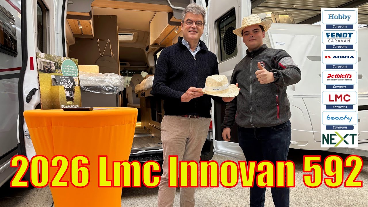 Lmc Innovan 592 nu met &euro; 9400,= korting / voordeel bij Meerbeek Caravans & Campers