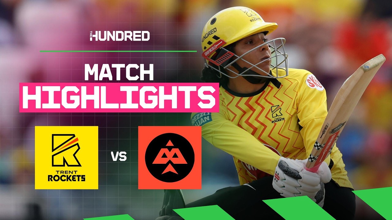 Dunkley masterclass guides Rockets to summit 👊 | Trent Rockets vs Birmingham Phoenix Highlights