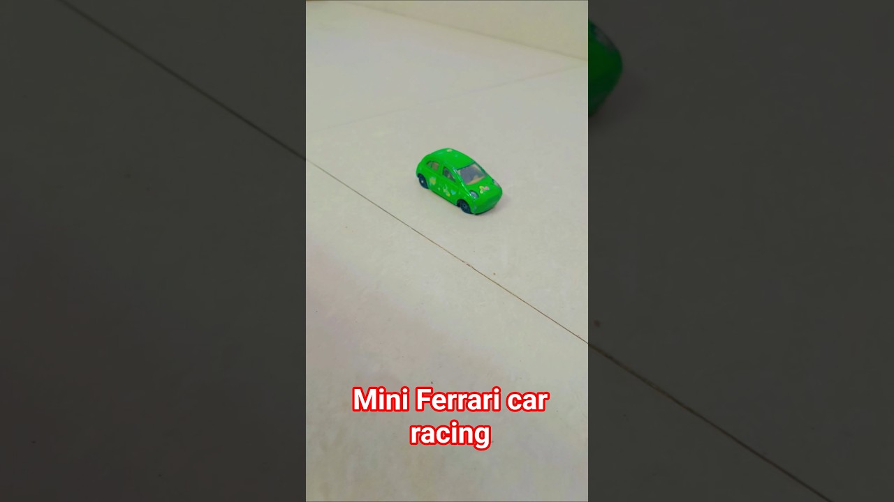 mini Ferrari car racing babu Driving Mini Car for the First Time 🚗😍 So Cute 