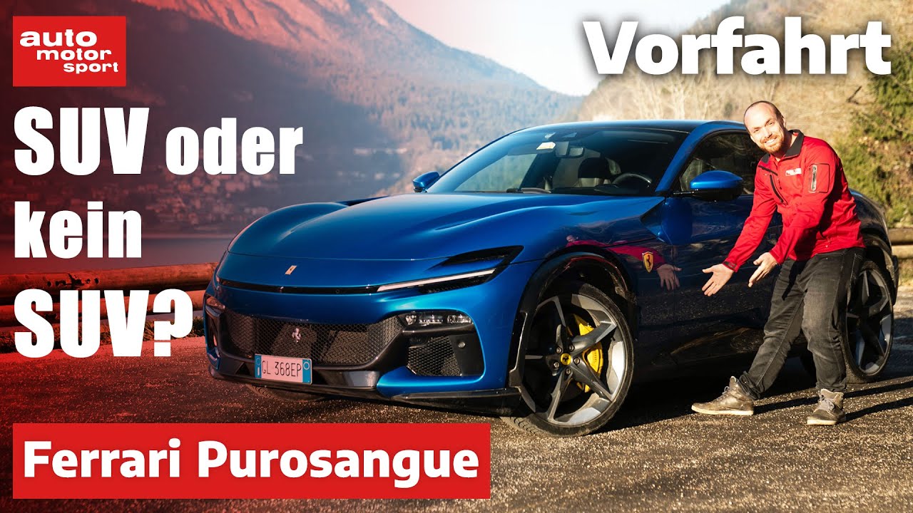 Ferrari Purosangue: Ein V12-Sportler als SUV getarnt? – Fahrbericht (Review) | auto motor und sport