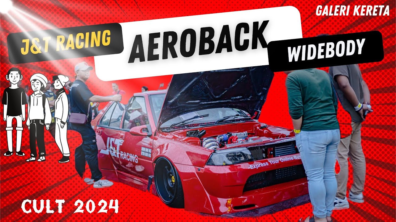 Saga Aeroback J&T Racing | Widebody | Engine Bay Tuck