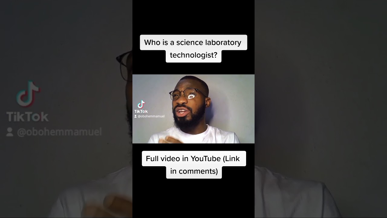 WHO IS A SCIENCE LABORATORY TECH.#sciencelab #slt_techn