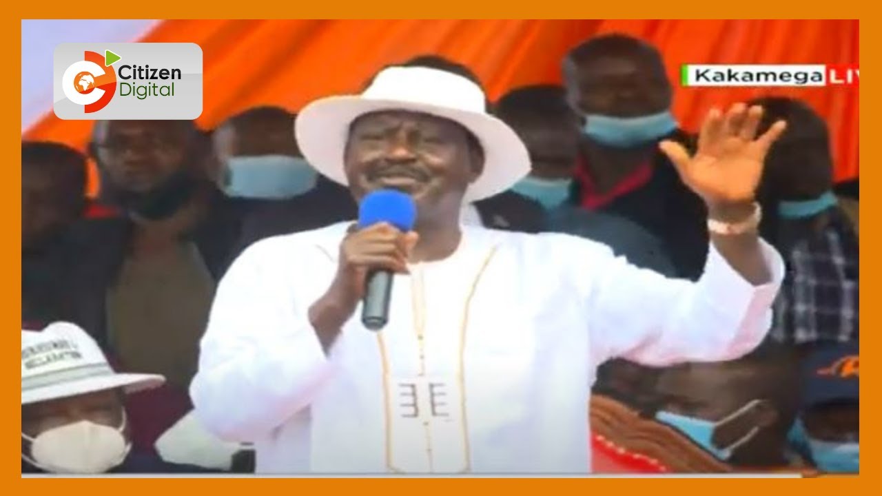 Raila Odinga's speech at Bukhungu II rally in Kakamega