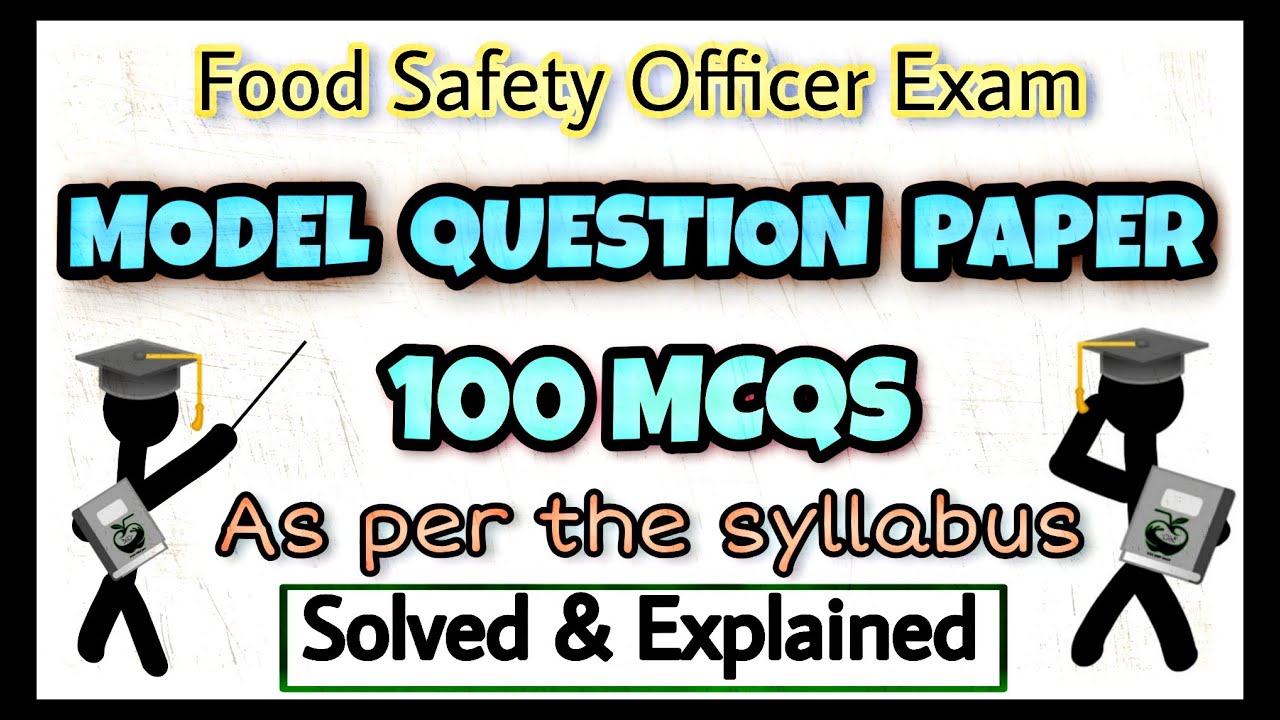 FSO Exam Model Question Paper 📄 | FSO Mock Test | 100 MCQs as per the syllabus | State FSO Exam 🎓