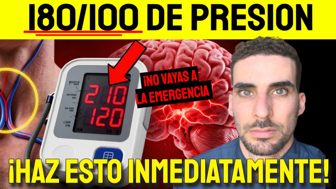 Medico Cardiólogo Revela: como BAJAR la PRESION al Instante